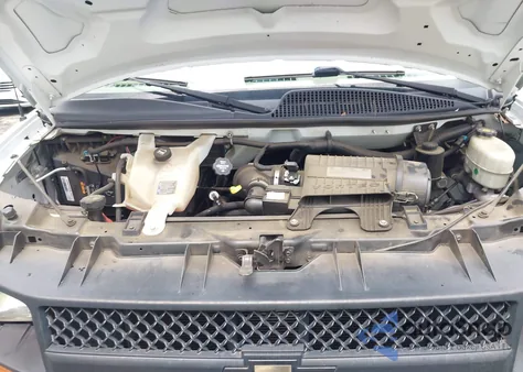 2017 Chevrolet Express 2500 Work Van from USA, damaged, VIN 1GCWGAFF7H1345734